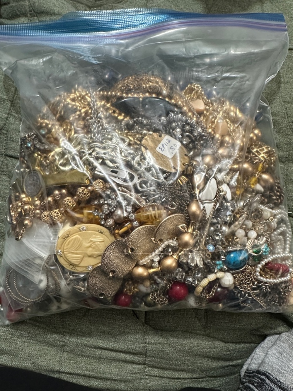 Big ole bag of costume jewelry